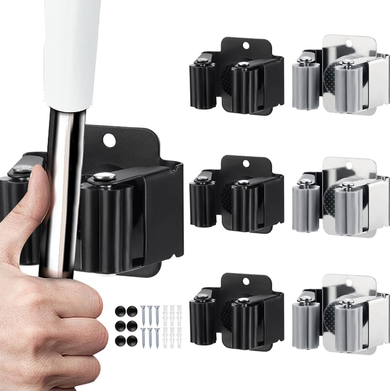 Gardening Tools Screwfix - Uchwyt na mop ze stali nierdzewnej,
