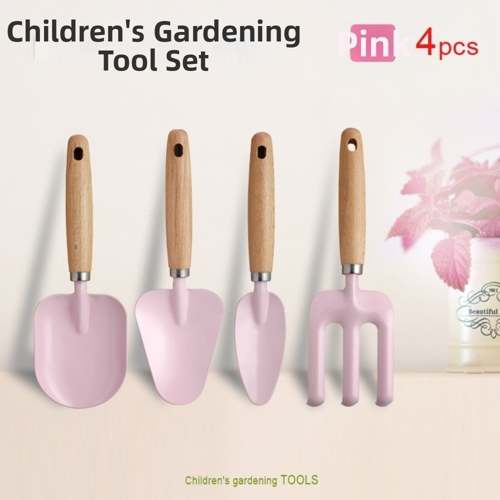 Gardening Tools Kids - Kolorowy zestaw narzędzi ogrodowych dla dzieci,
