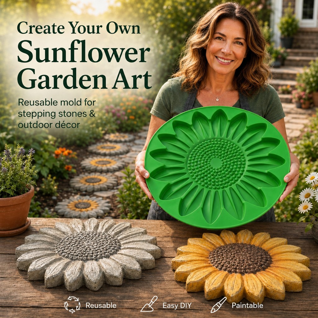 Zestaw form do kamiennych płyt – Gardening Tools Gifts recenzja i cena