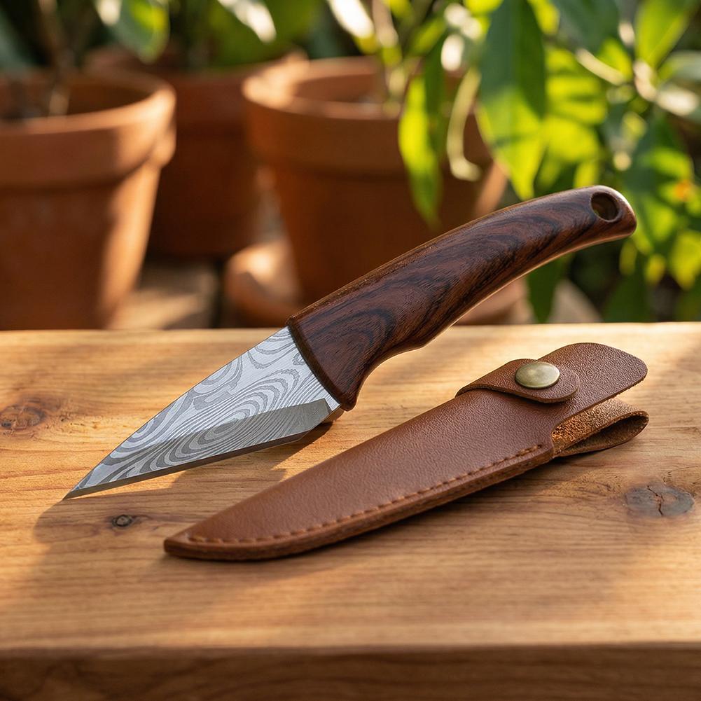Nóż do szczepienia z drewnianą – Harvest Knife Garden recenzja i cena