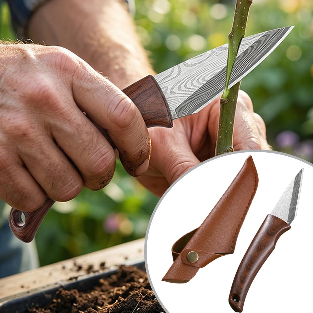 Nóż do szczepienia z drewnianą – Harvest Knife Garden recenzja i cena