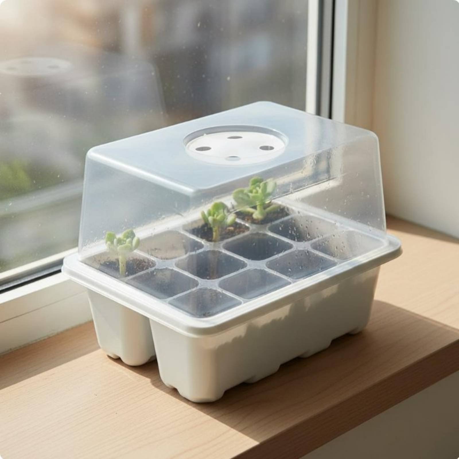 Taca do wysiewu nasion z 12 pr – Propagation Tray Dome recenzja i cena