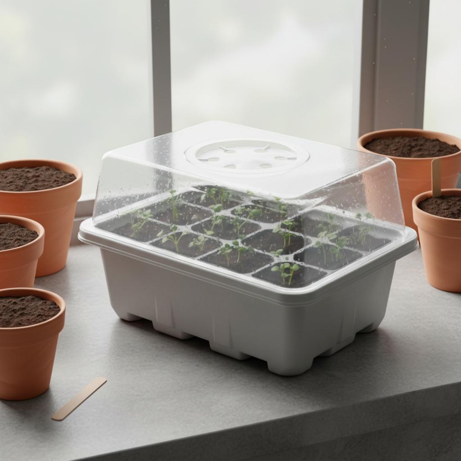 Taca do wysiewu nasion z 12 pr – Propagation Tray Dome recenzja i cena