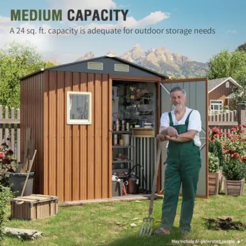 Szopa ogrodowa 6x4 stopy, zamy – Gardening Tools Of recenzja i cena